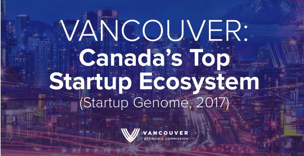 Vancouver - Canada's Top Startup Ecosystem - Startup Genome 2017 - Vancouver Economic Commission - Vancouver Startup City.png