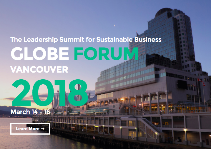 Visit the official GLOBE Forum 2018 Website for more details on passes, speakers, themes, and event. 
