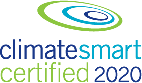 Logo for Climate Smart, carbon offsets, and other green business tools for 2021