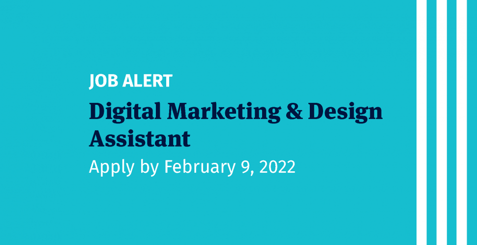 Job Opportunity: Digital Marketing & Design Assistant (Contract)