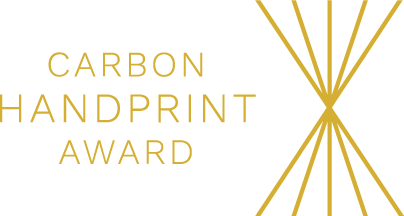 Logo for First International Carbon Handprint Award competition launched at the GLOBE Forum in Vancouver