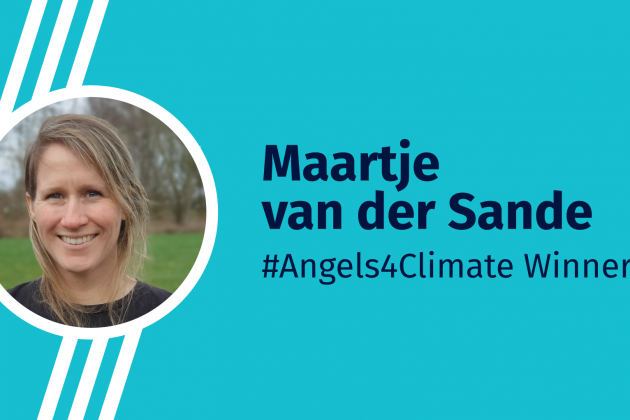 Maartje van der Sande #Angels4Climate Winner